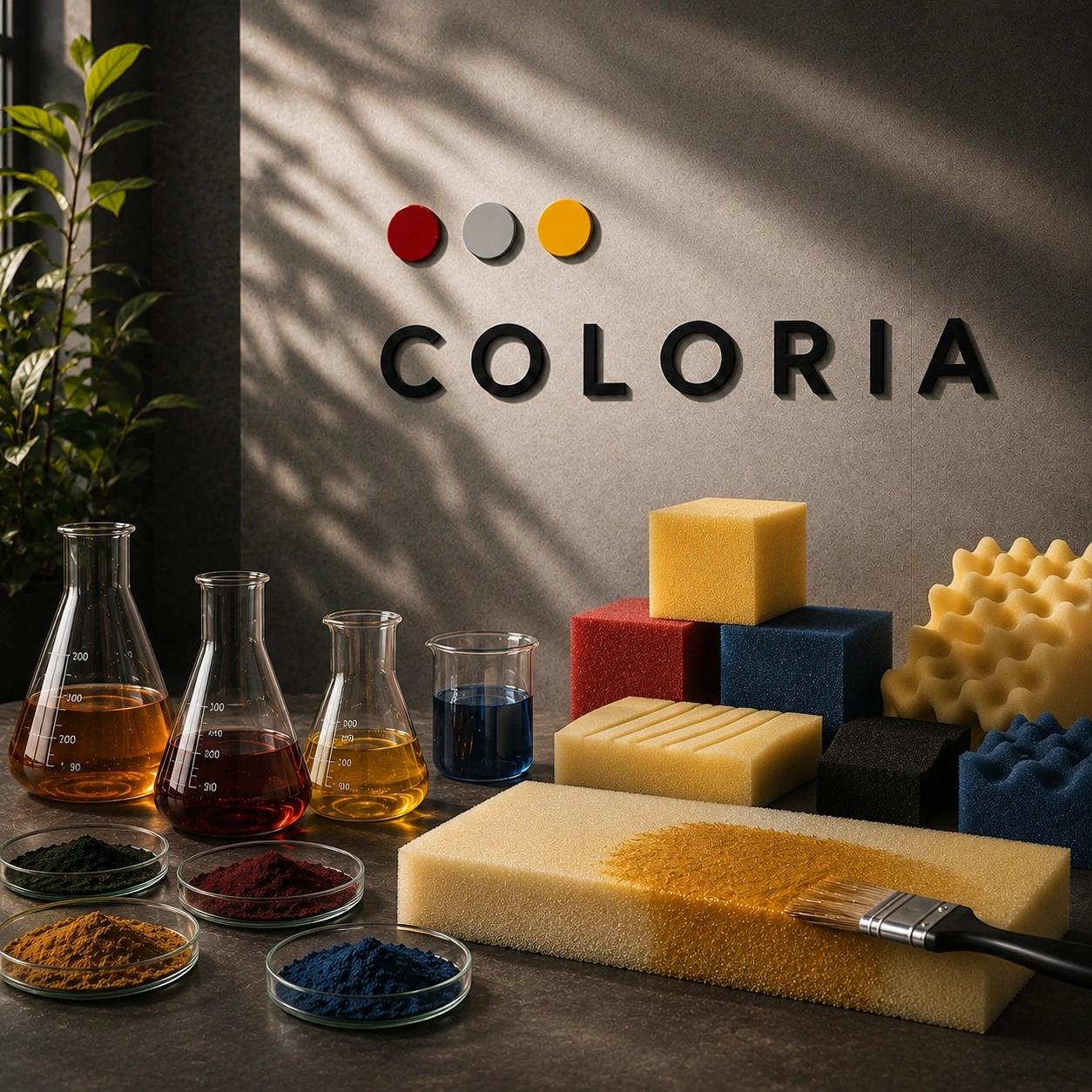 Colorants mousses PU