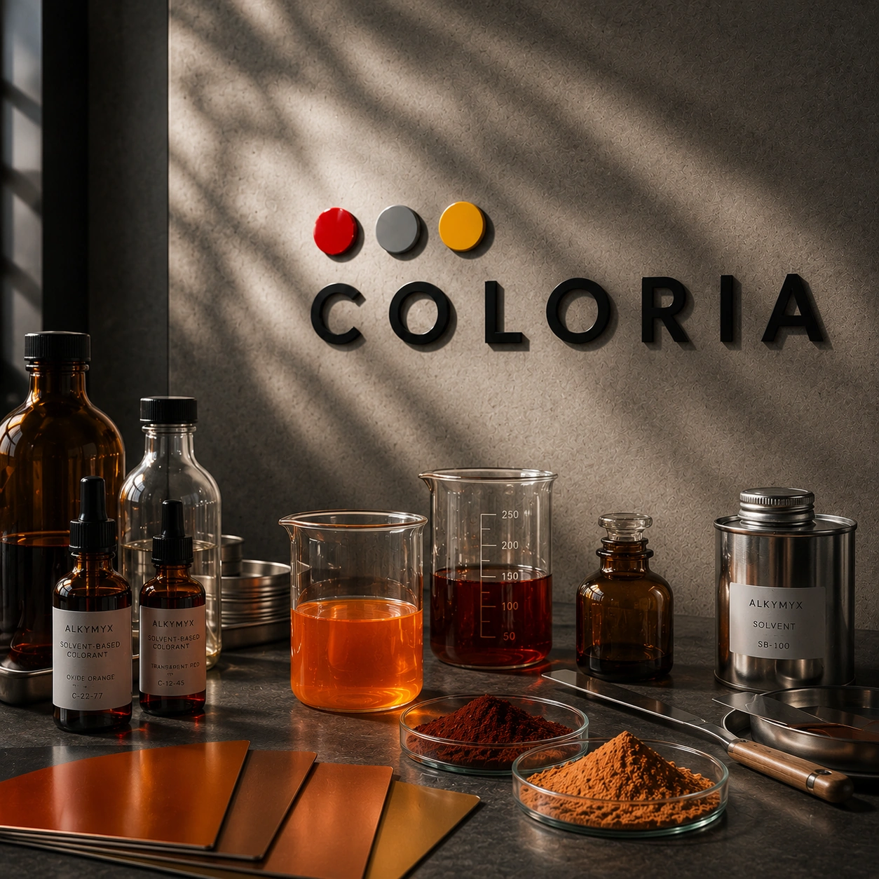 Colorants pour peintures en phase solvant
